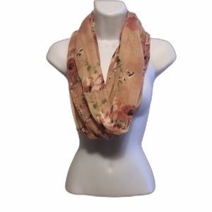 Floral Infinity Scarf